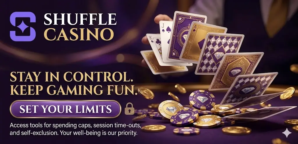 Felelős játék Shuffle Casino